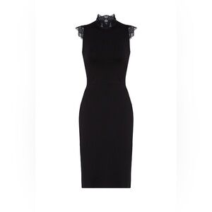 Amanda Uprichard Black Melange Dress